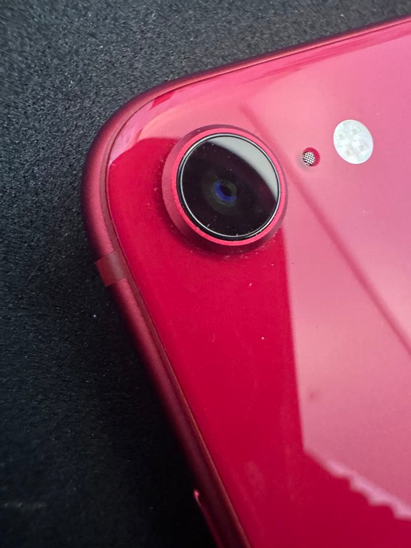 【美品】iPhoneSE 64GB 第2世代 レッド 最大容量91%