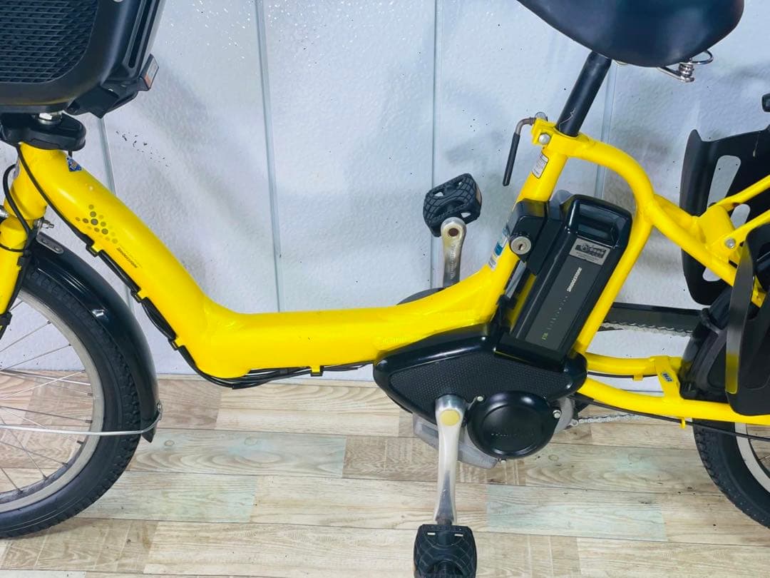 ★2786ブリヂストン8.7アンペア 20インチ子供乗せ電動アシスト自転車
