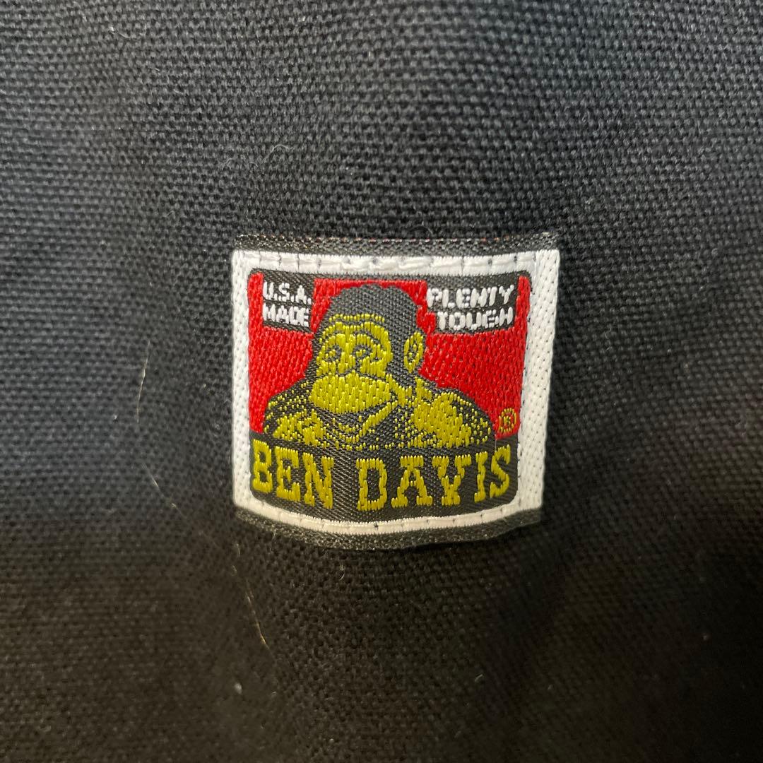 BEN DAVIS ブラックオーバーオール