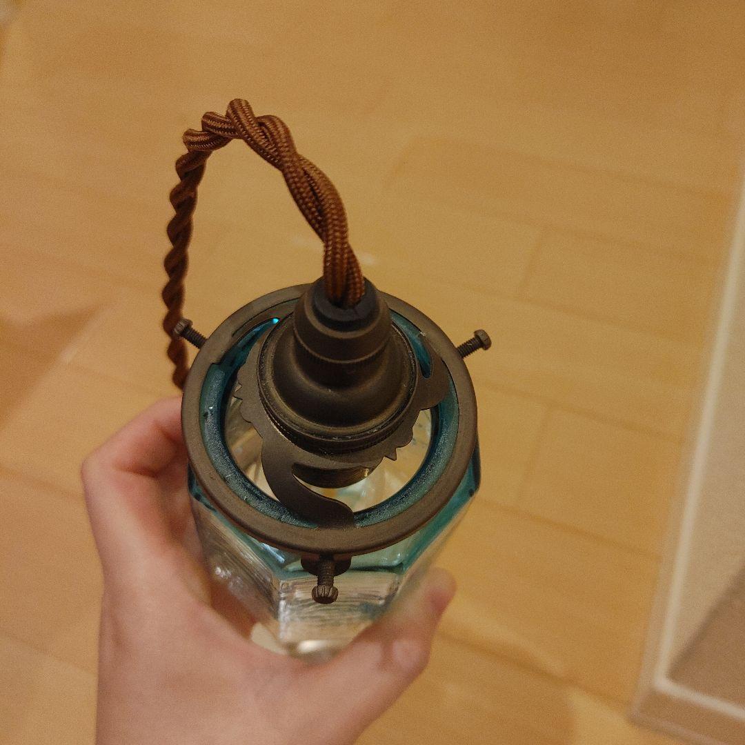 h*u様 安土草多　さん　ペンダントライト　照明　ブルー