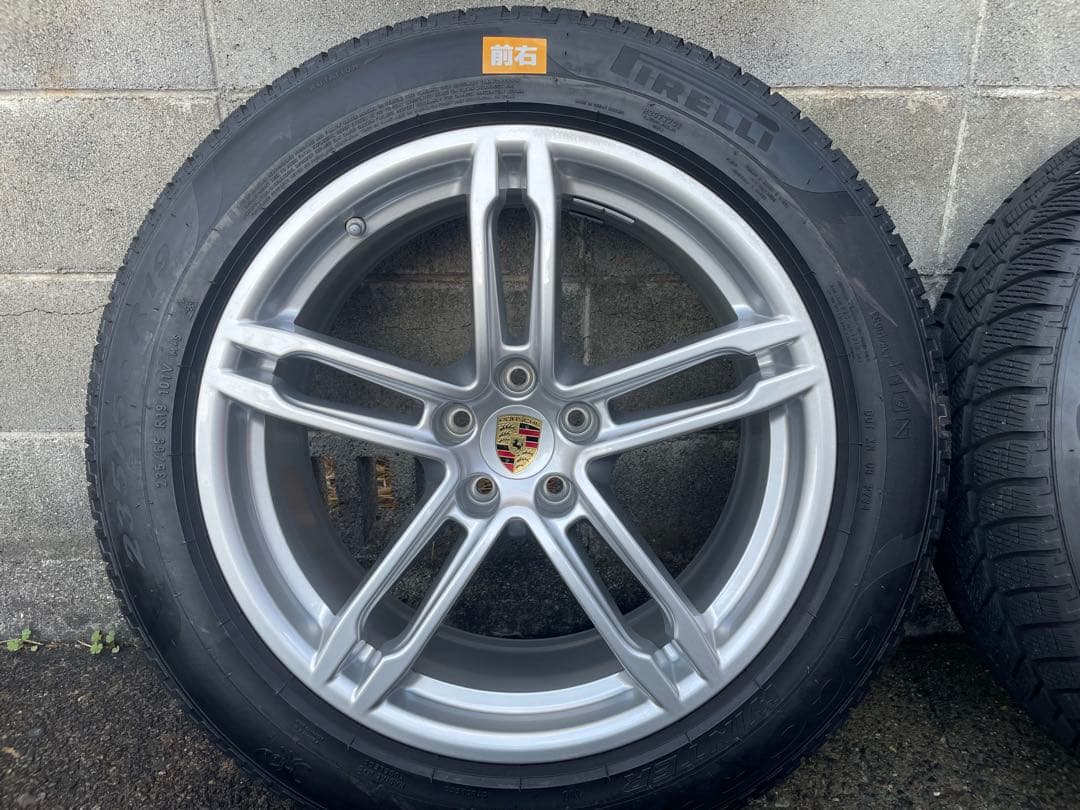 ポルシェマカン純正19インチ ウィンターホイール&タイヤセット ピレリ