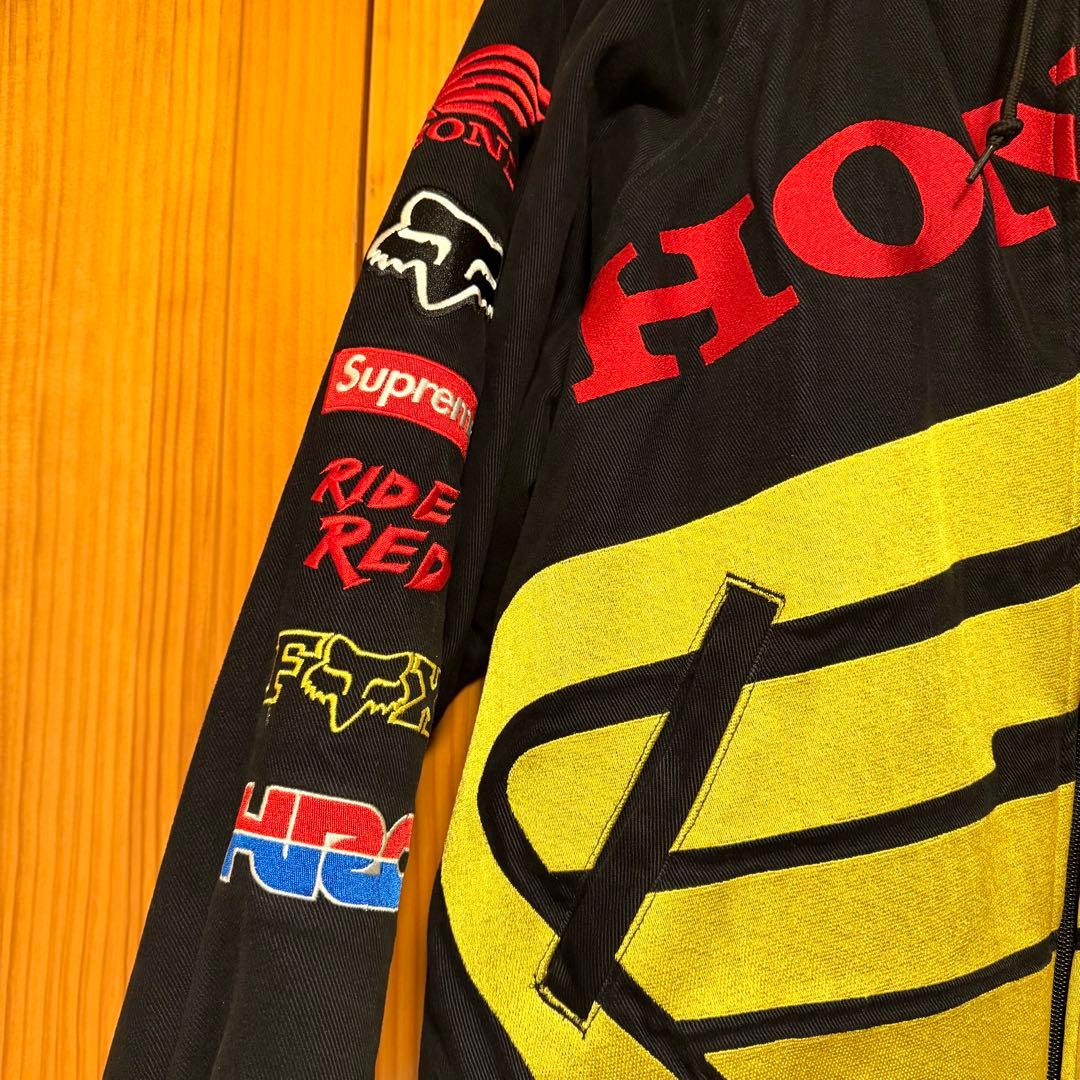 ジャケット・アウター Supreme Honda Fox Racing Puffy Jacket S