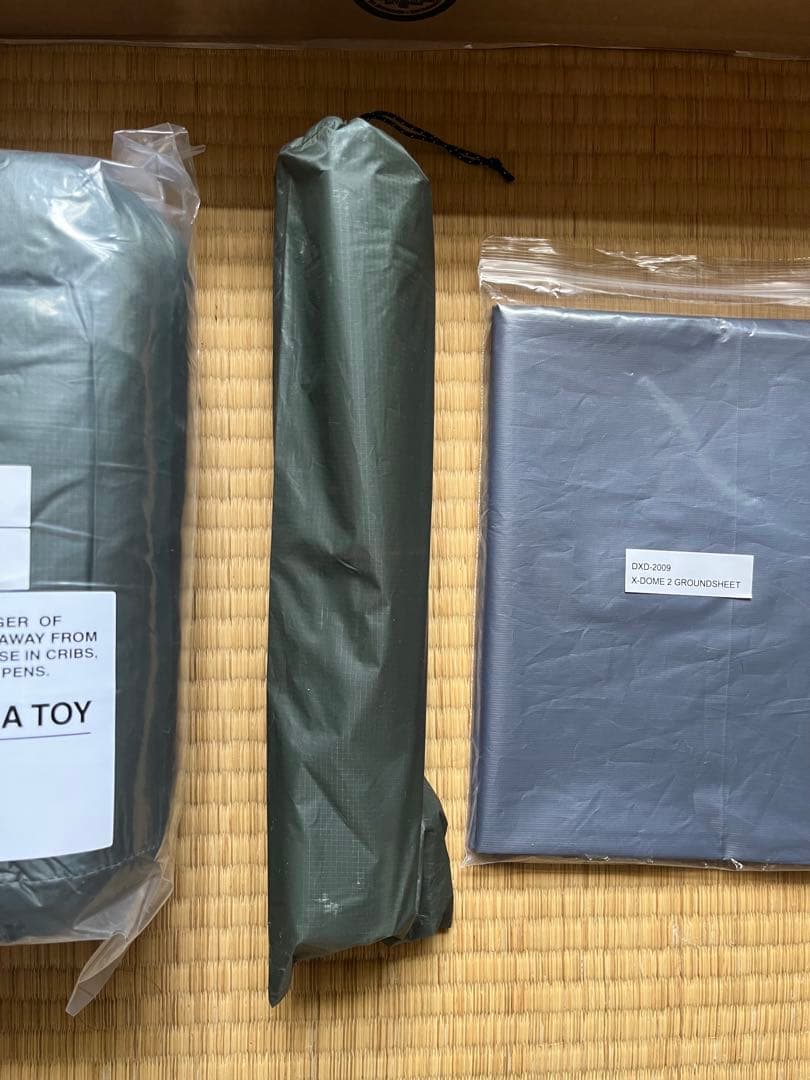 DURSTON GEAR X-DOME 2 ショートモデル グラウンドシート付