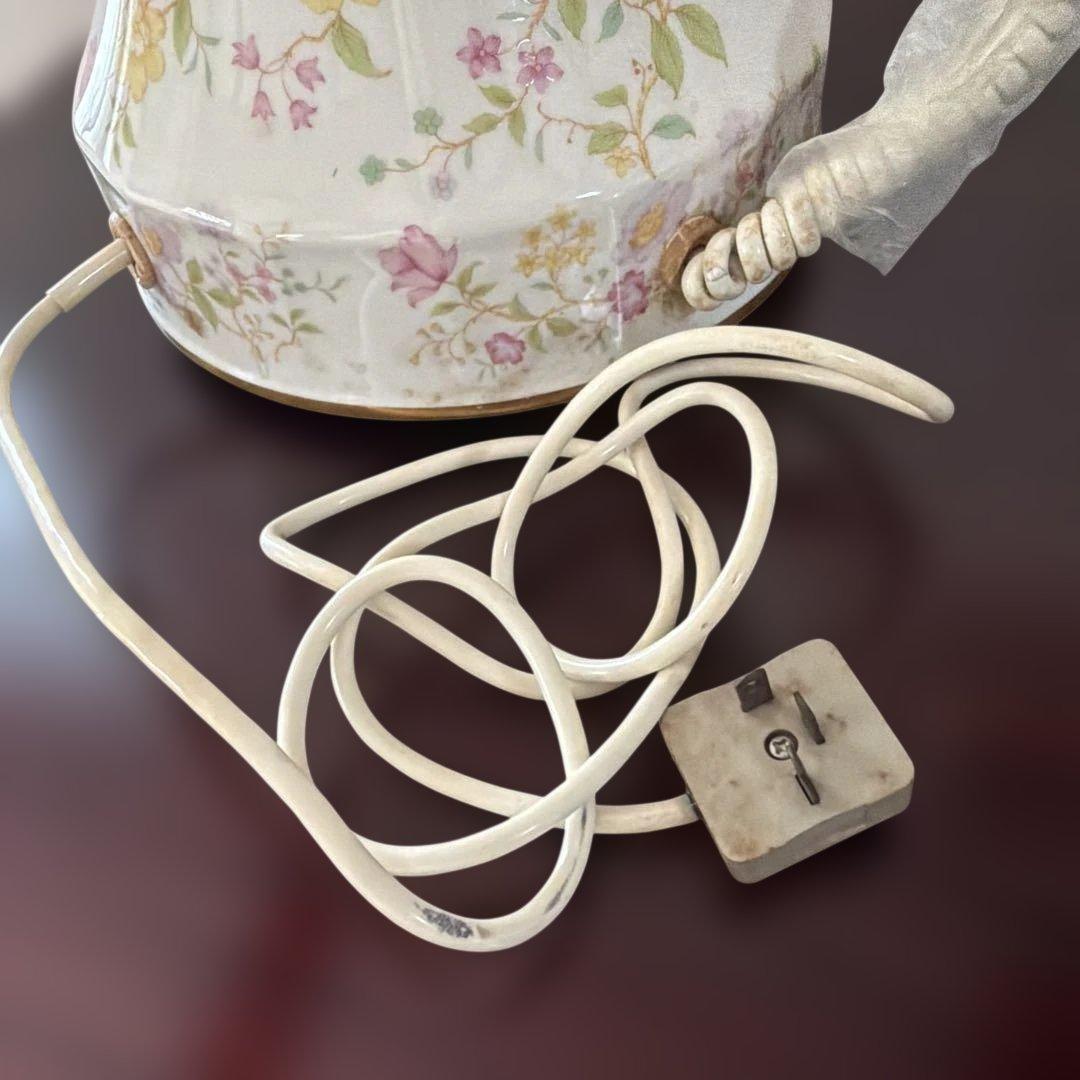 【昭和レトロ】美品　陶器製電話機