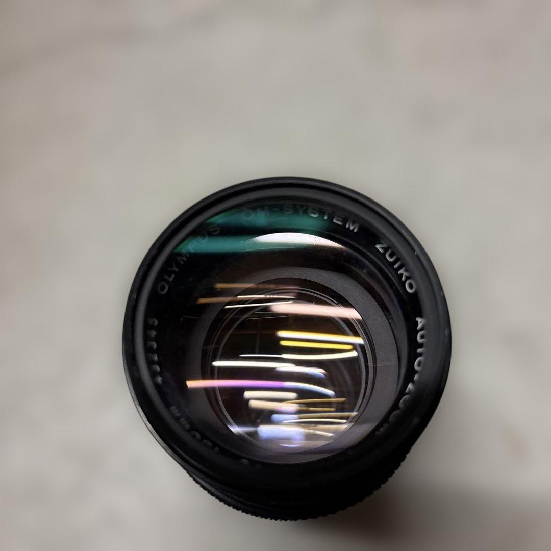 OLYMPUS OM-1 一眼レフカメラ　望遠とシャッター付き