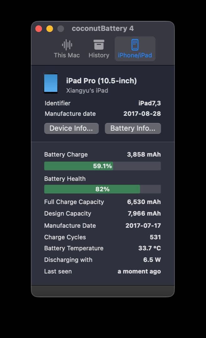 iPad Pro (10.5インチ) 64GB