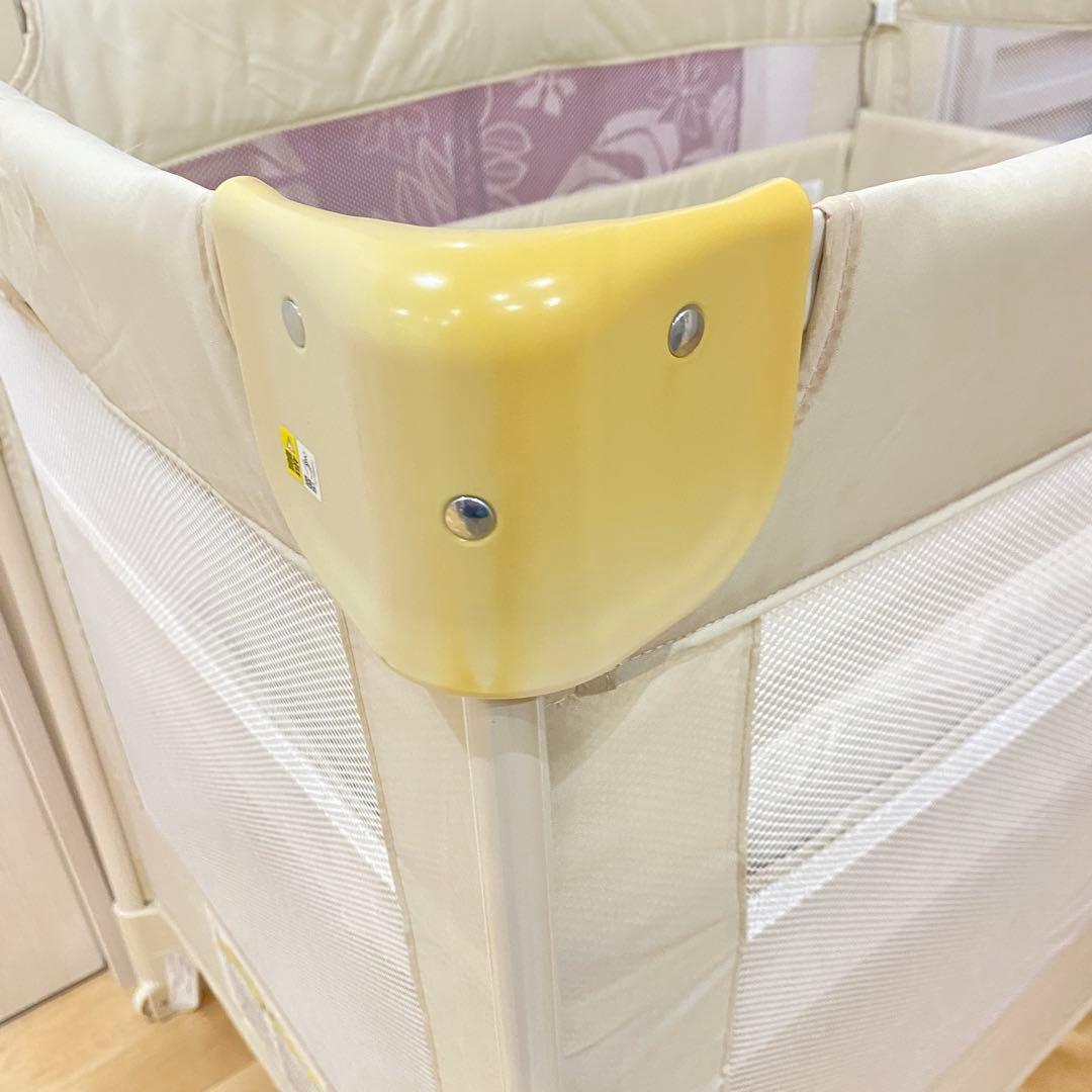 【良品】アップリカ ココネルエアー　ベビーベッド