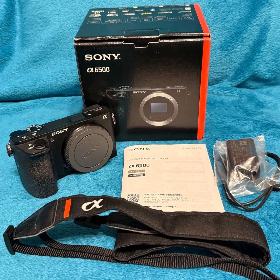 期間限定セール　Sony A6500 本体　デジタル一眼レフ