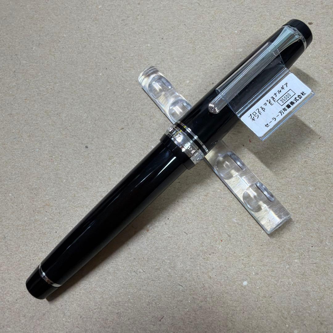 新品 SAILOR セーラー 万年筆 プロフェッショナル ギア 銀 EF 21k