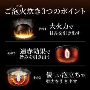 タイガー 土鍋圧力IH炊飯ジャー(5．5合) エボニーブラック JRX-G100