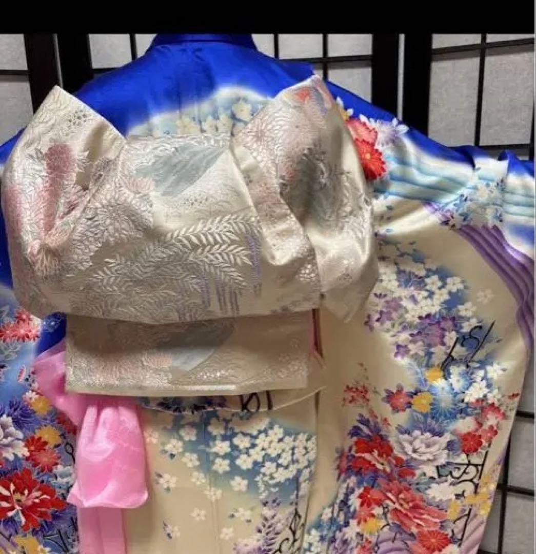 七五三　着物セット　7歳　10歳　ふくら雀　古典柄　ハーフ成人式　十三詣り