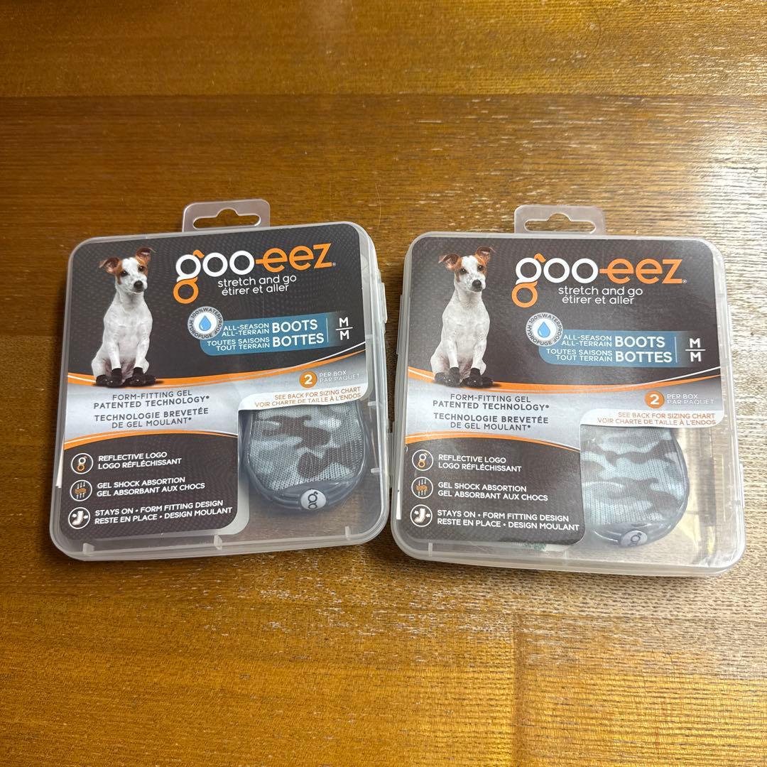 【値下げ応相談】ドッグブーツ 迷彩柄 サイズM 2足入り × ２