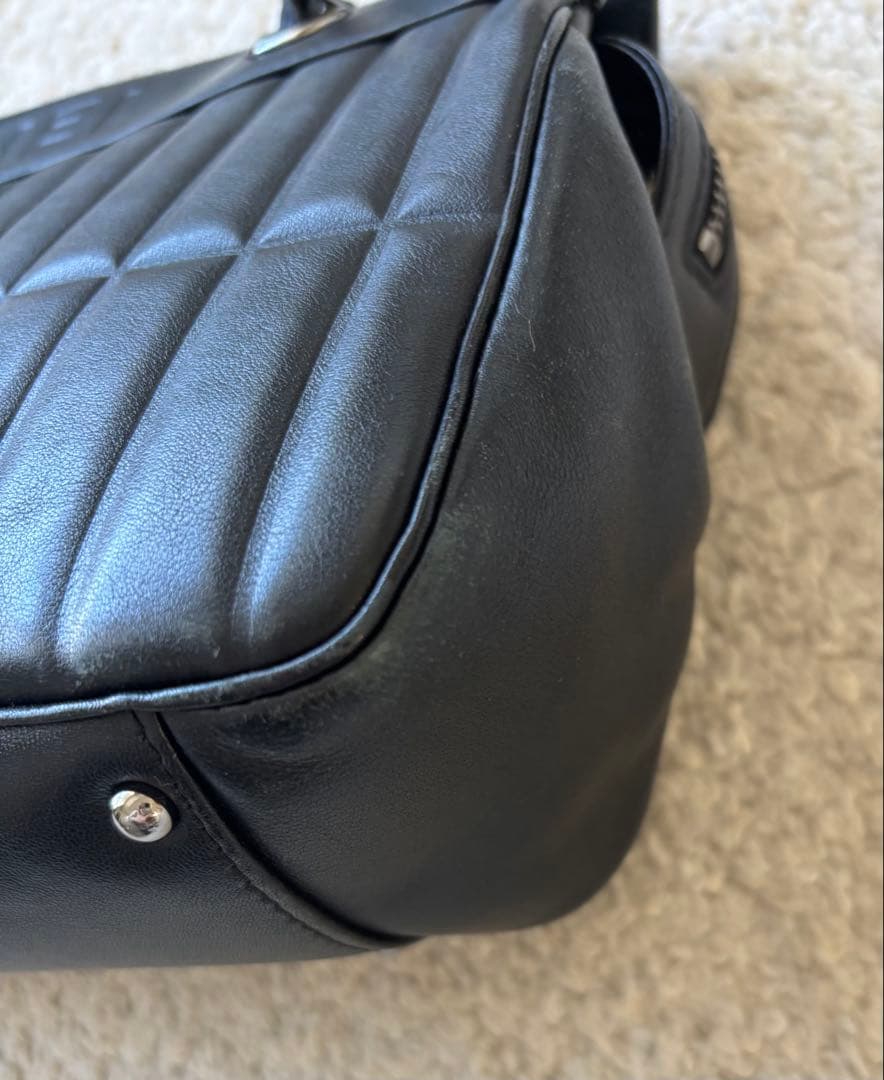 シャネル CHANEL チョコバー トート　ショルダーバッグ