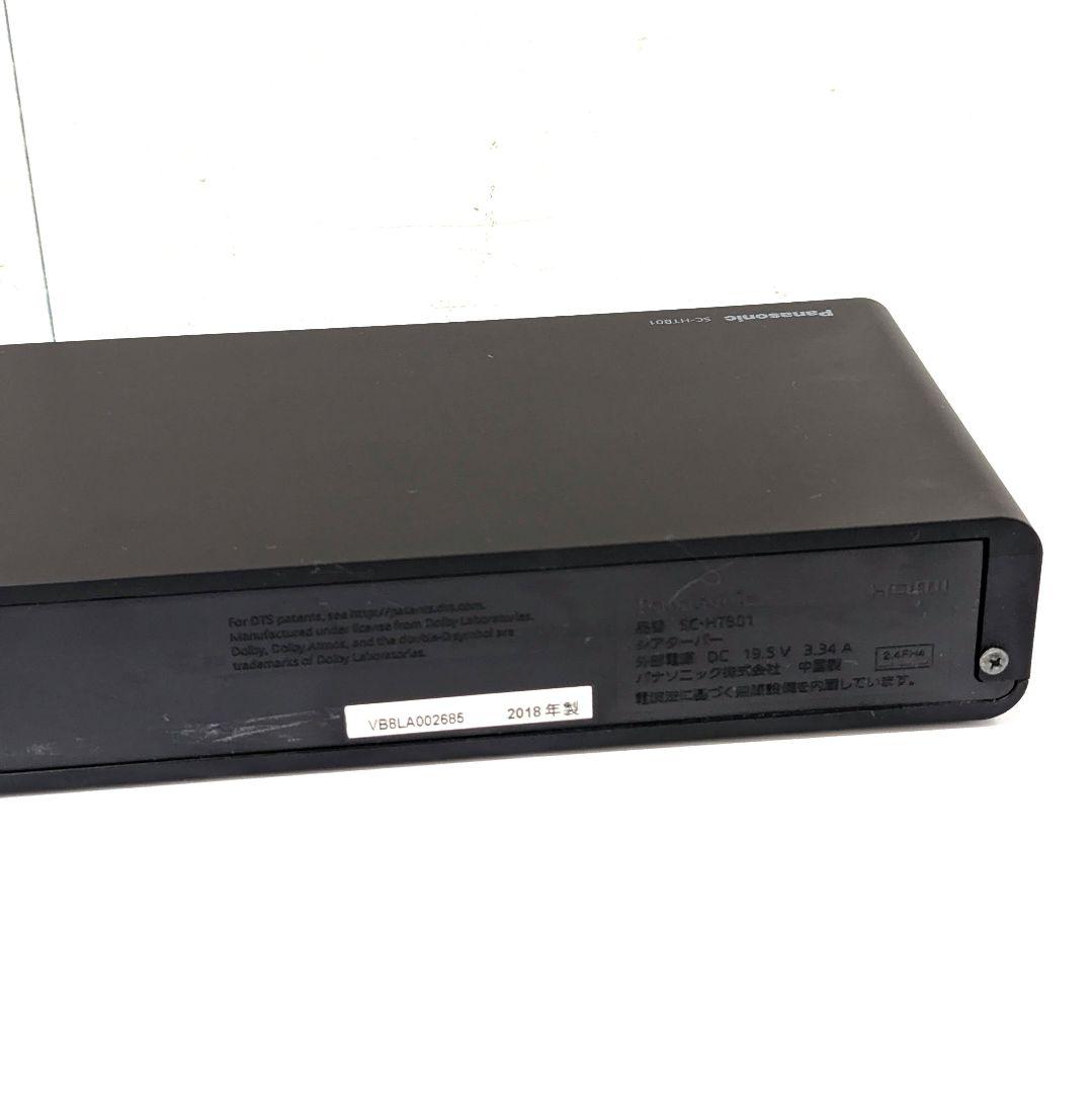 【美品】Panasonic SC-HTB01 サウンドバー 2018年製