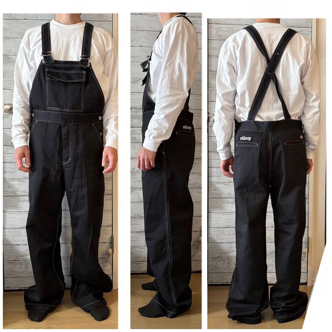 【専用です】stussy + Dickies　オーバーオール　古着屋購入