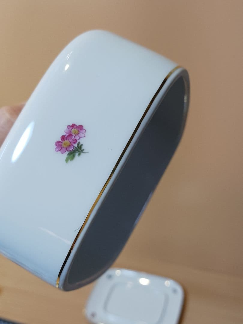 フュルステンベルグ　バターディッシュ　花柄陶器　バターケース