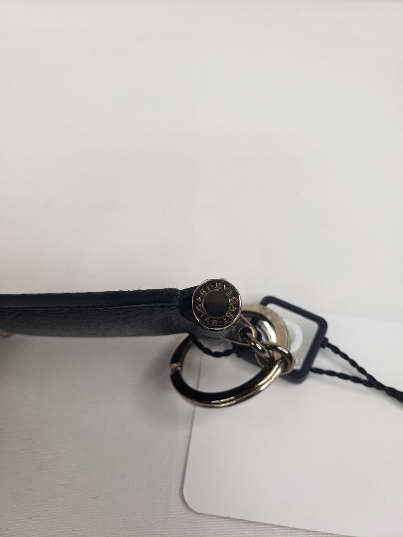 ［ブルガリ］キーホルダー　未使用品　保管での経年劣化有り