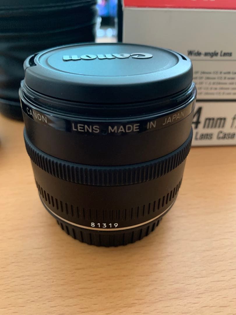 まるさま　専用　Canon EF24mm f2.8 箱付き　美品