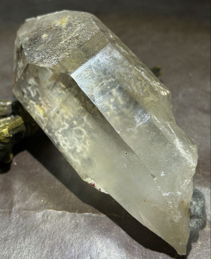 ☆別格高級品！マニカラン　ファントムクォーツ　水晶　原石　来福開運秘宝③