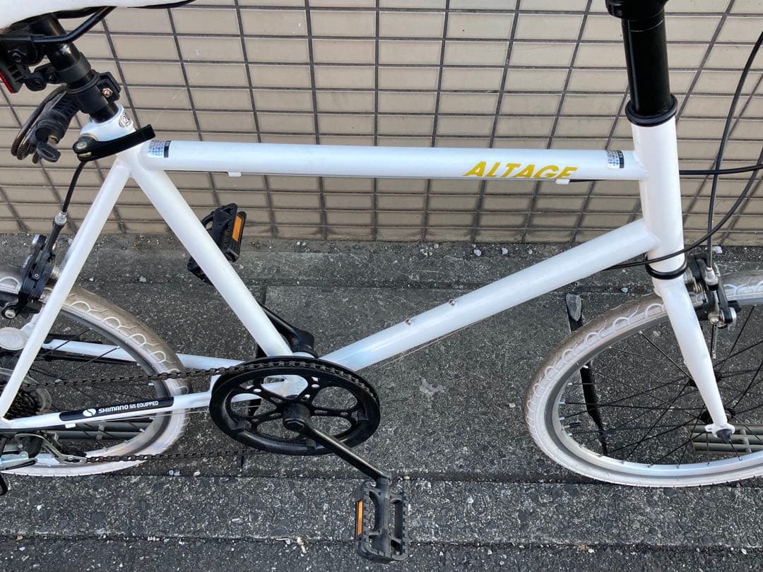 美品 ミニベロ アルテージ ALTAGE AMV-001 外装7段 オオトモ