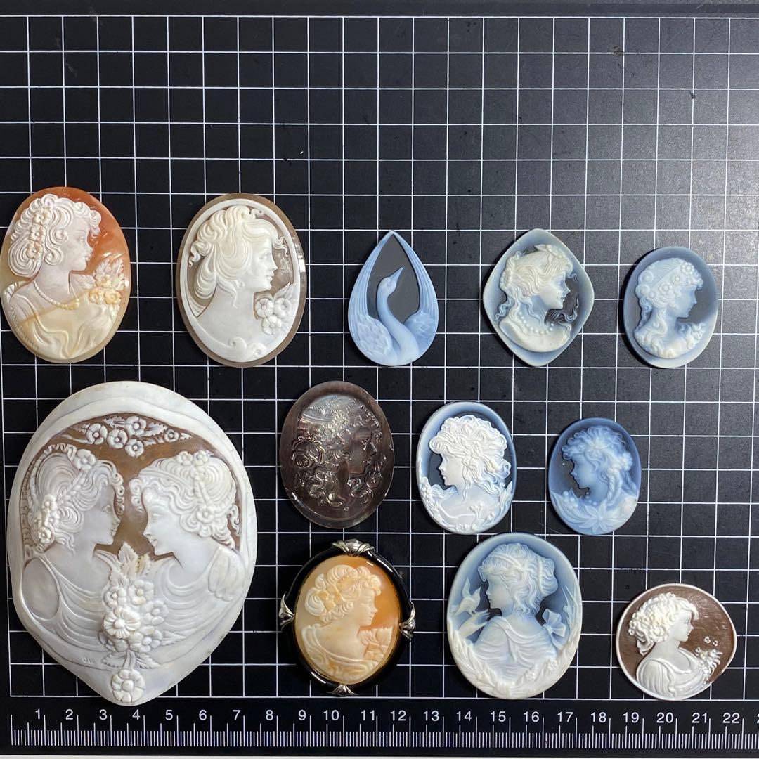 カメオ ヴィンテージ ストーンカメオ