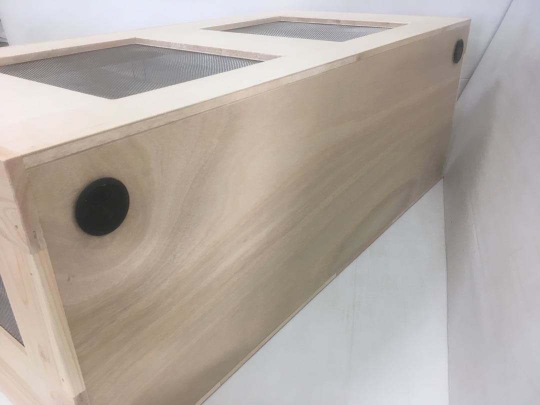 1台限定　ステンメッシュ仕様木製ケージ　900×600×450　小動物、爬虫類用