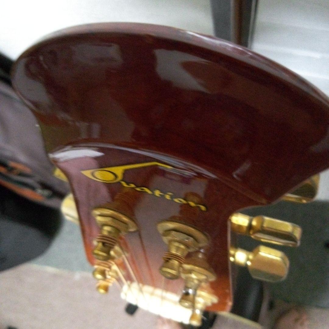Ovationエレアコギター❗ 未使用に近い(⌒‐⌒)