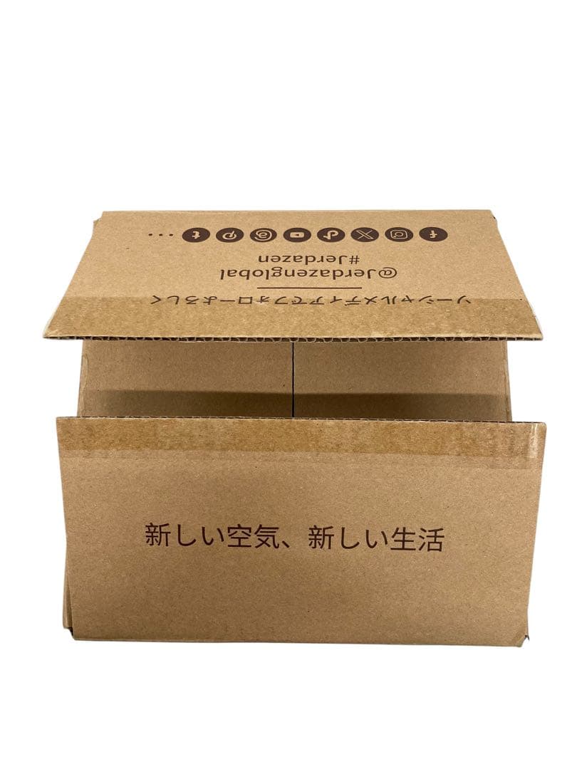 【開封・未使用】JERDAZEN 空気清浄機 グレー 小型　17畳　フィルター