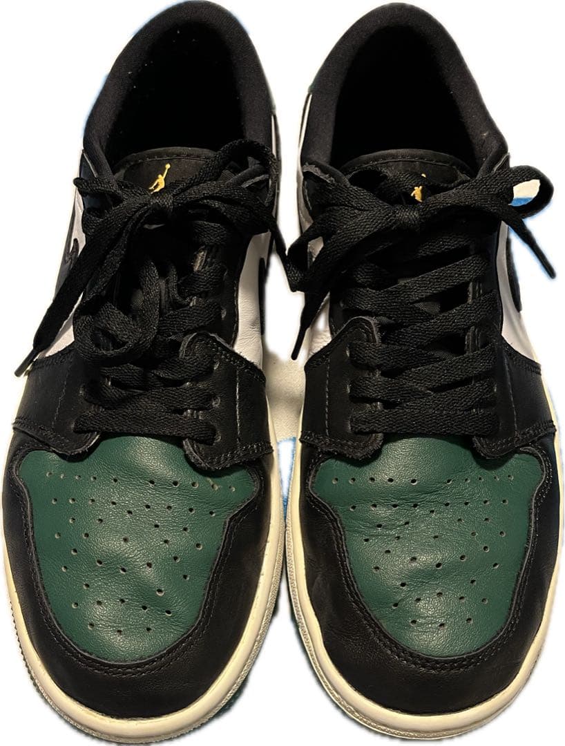 Nike Air Jordan 1 Low ゴルフ ホワイト/ブラック/グリーン