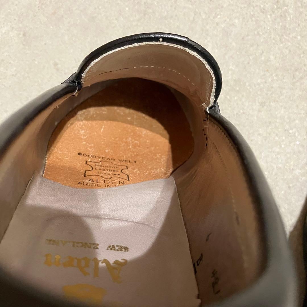 オールデンコードバンAlden ローファー987 バンラスト6D シューツリー付