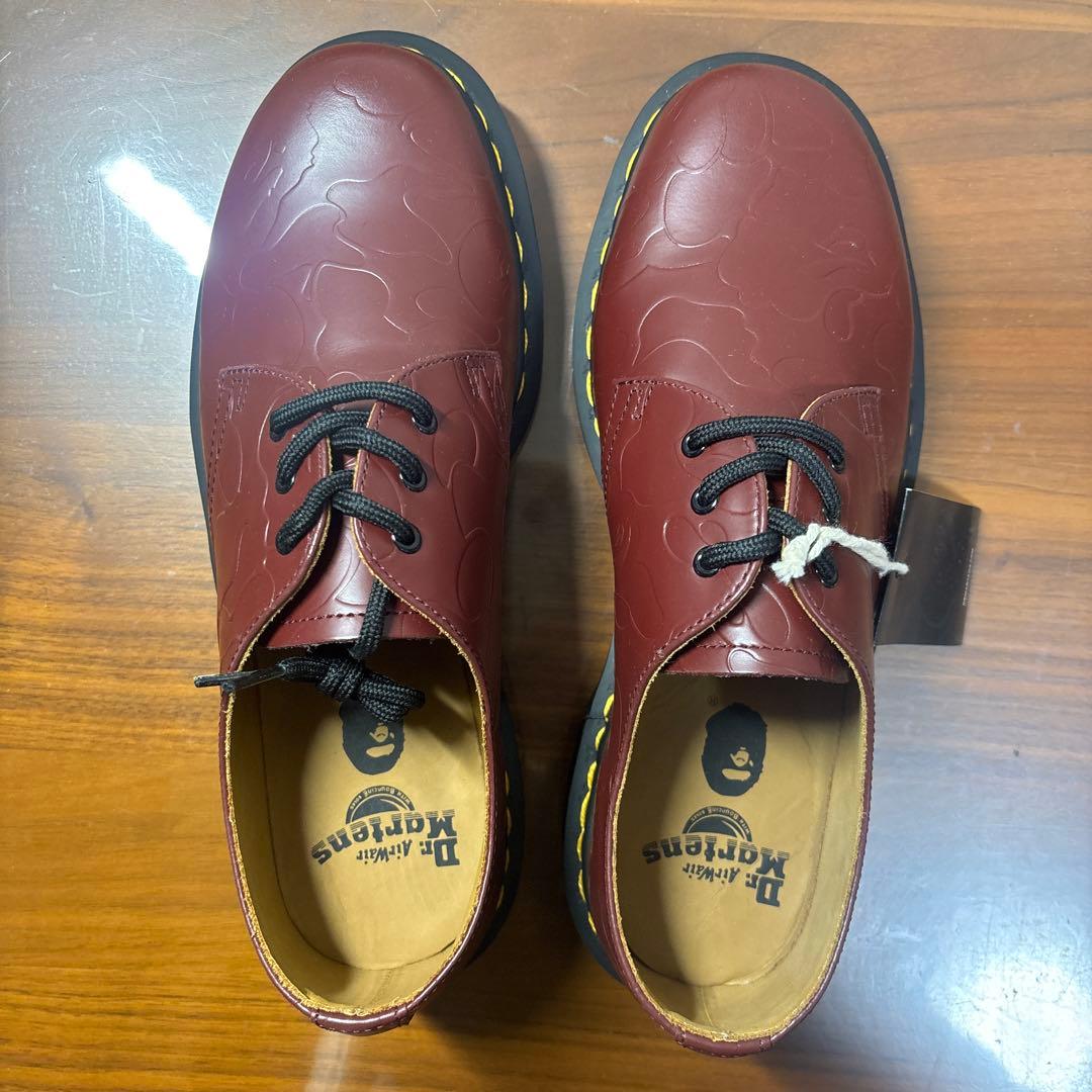 Dr.Martens◆ブーツ/UK7/BRD/1461 BAPE