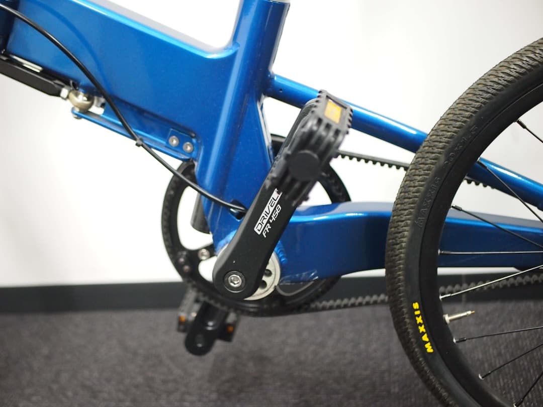 デザイナー折りたたみ自転車 ロンドンブルー1