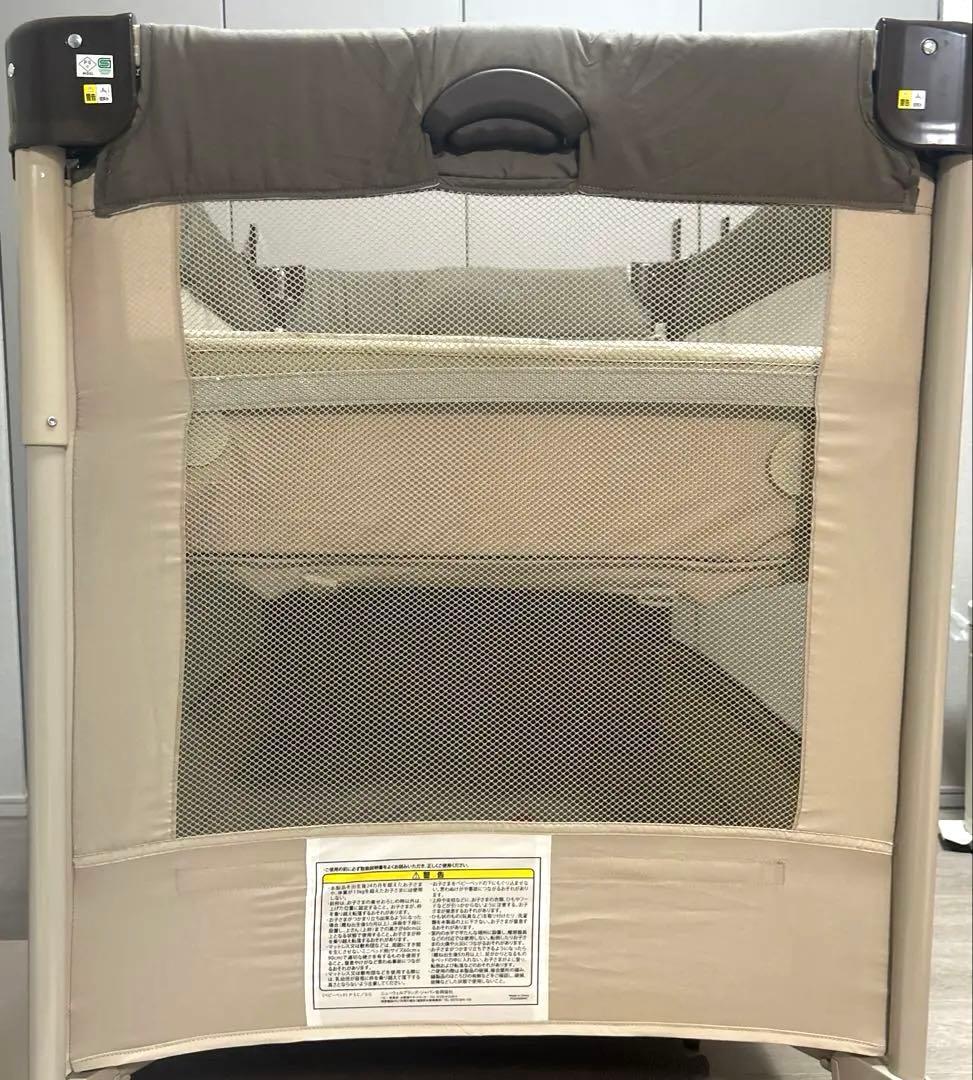 Aprica ココネルエアープラス ベビーベッド ココア