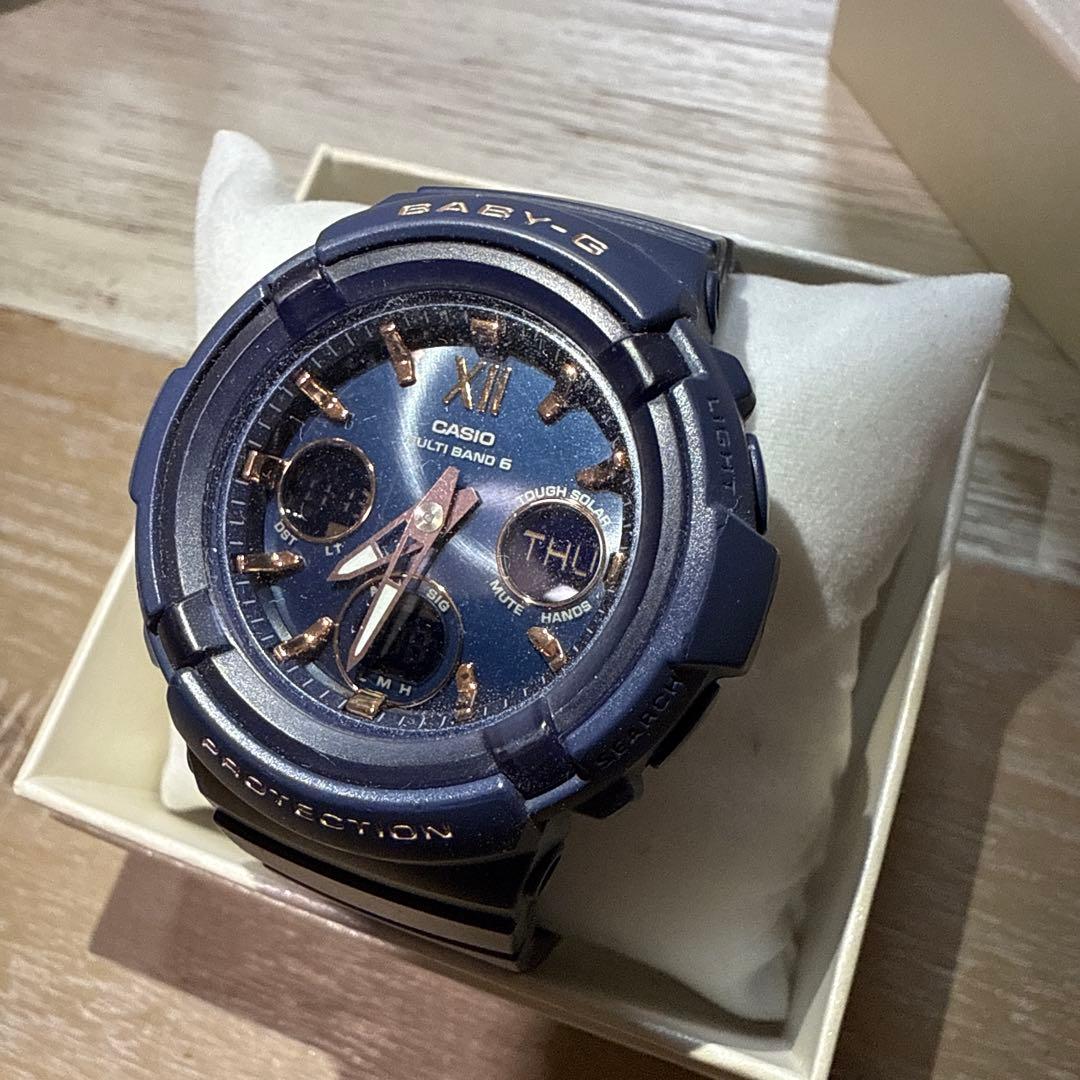 BABY-G ネイビー 時計