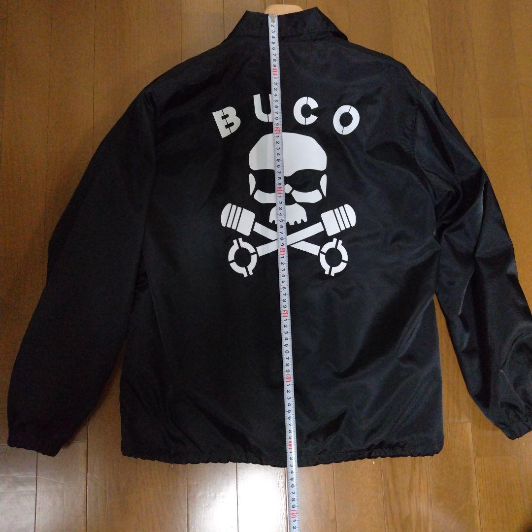 ア*ん様 リアルマッコイズBUCO コーチジャケット S　スカルピストン　ブラッ