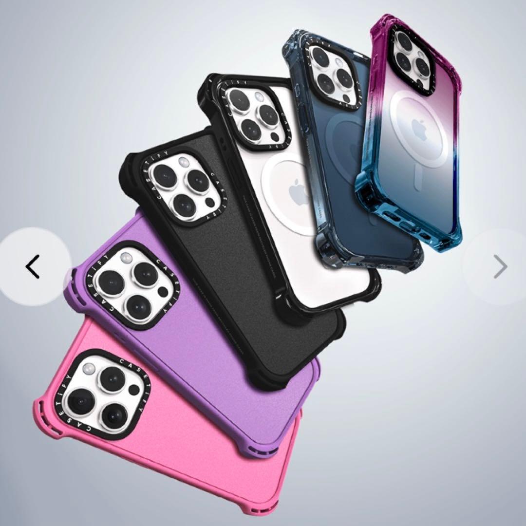 CASETiFY　ケース MagSafe対応　iPhone15pro max　黒