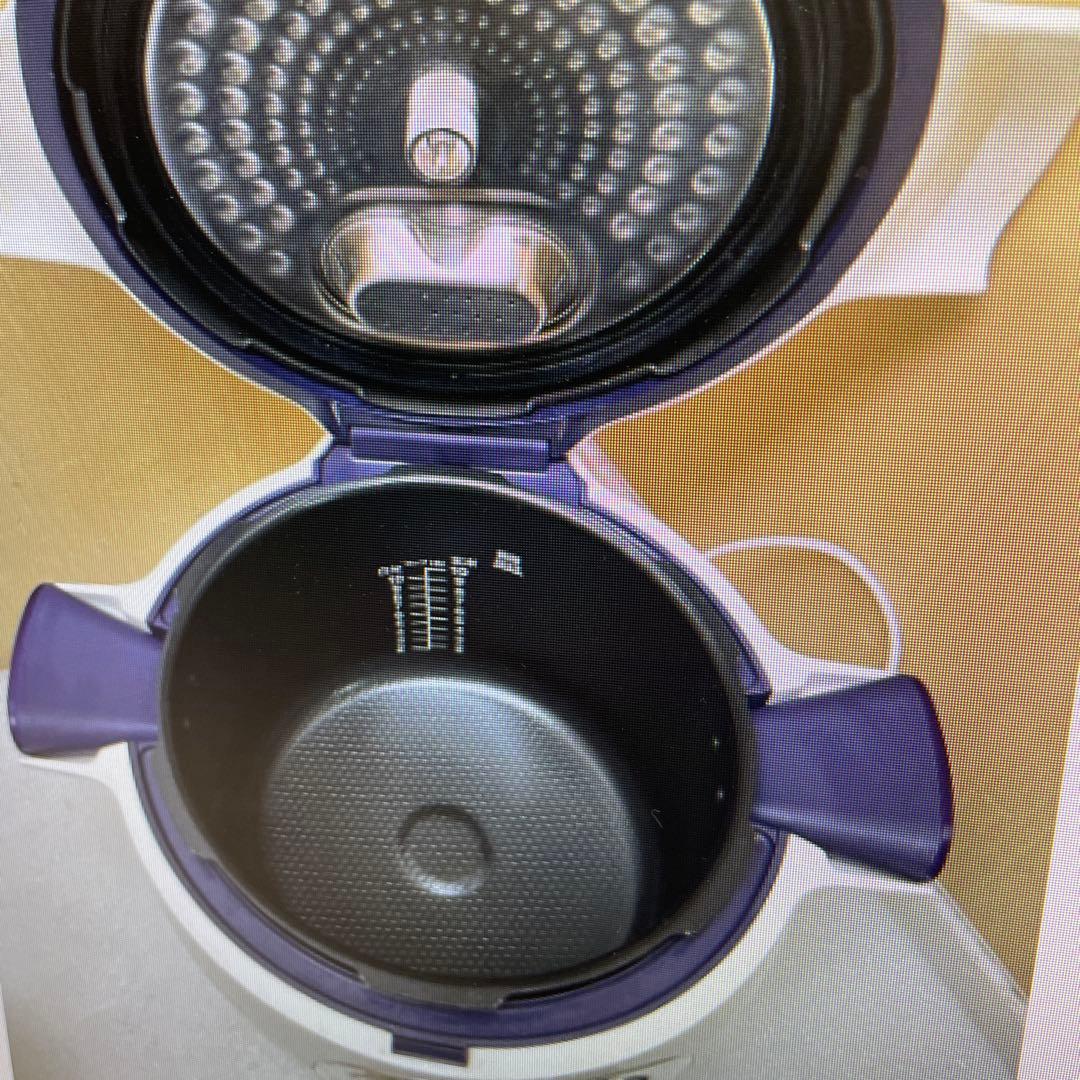 T-fal Cook4me 電気圧力鍋 ホワイト　動作確認済　U976