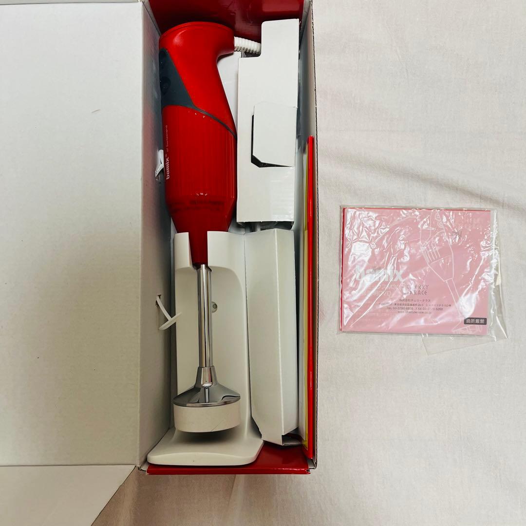 新品未使用✨bamix バーミックス M300 スマートレッド