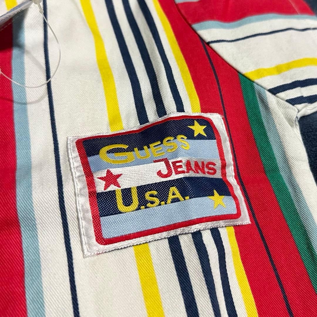 guess ストライプロンパース　9M ヴィンテージ　古着
