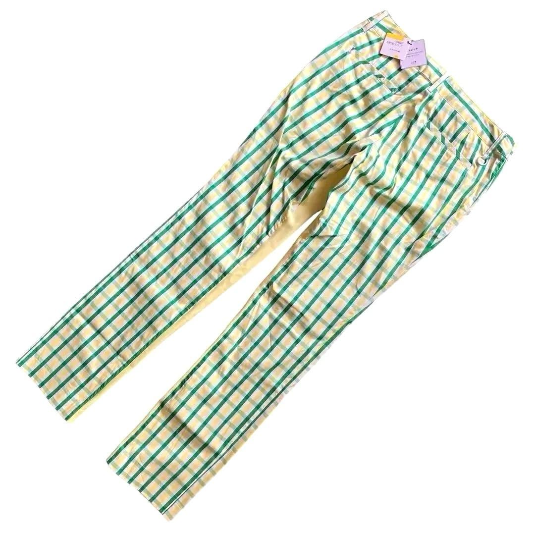 【未着用】 23区GOLF レディース ストレッチ ロングパンツ タグ付き