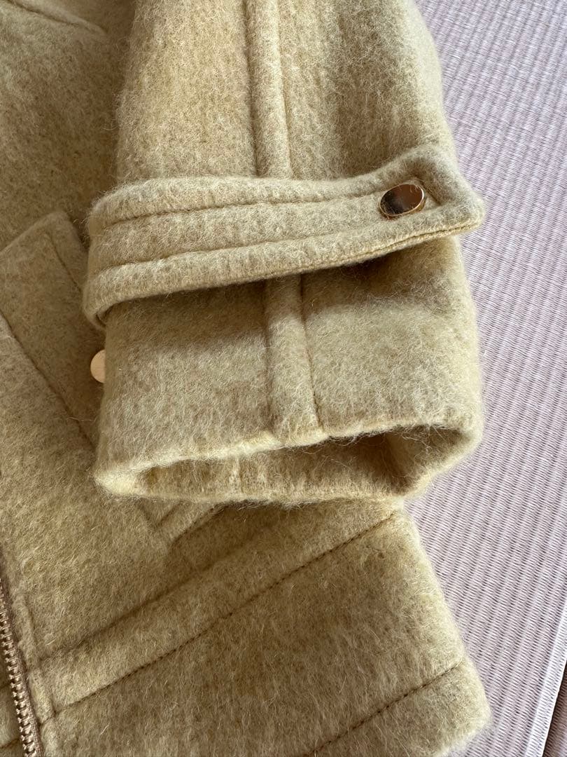 グレースコンチネンタル　Diagram シャギー　ショートコート