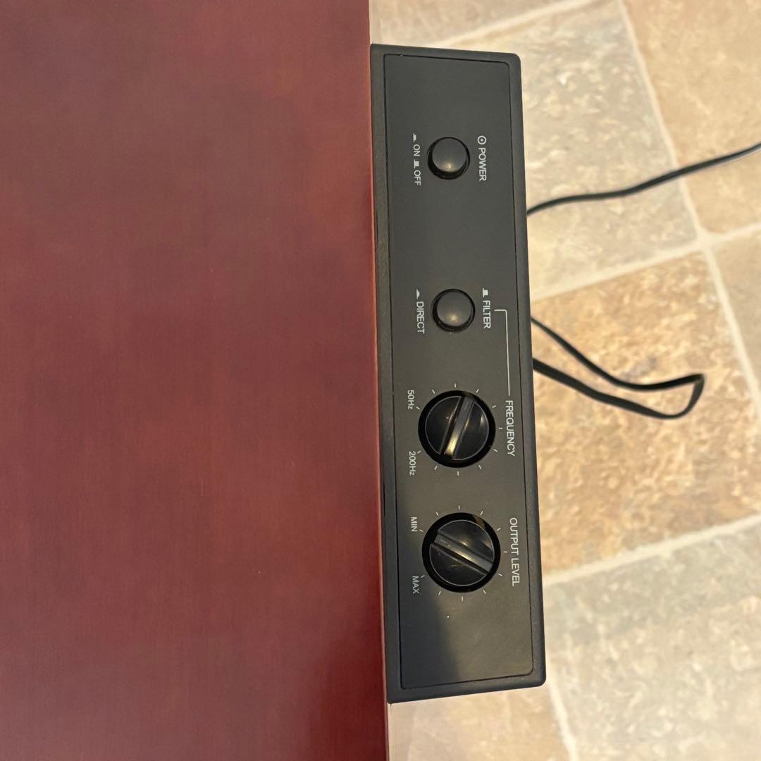 【美品】ONKYO オンキョー SL-D500 アンプ内蔵サブウーファー