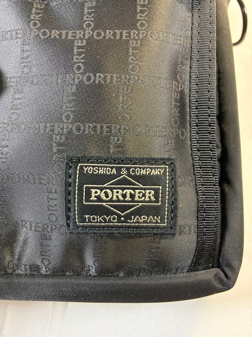 [未使用級] PORTER PORTER　ショルダーポーチ　モバイル　モノグラム
