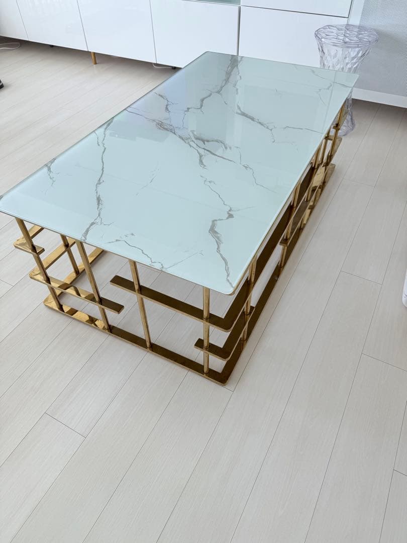 【KARE】ローマゴールド ロー/コーヒー テーブル