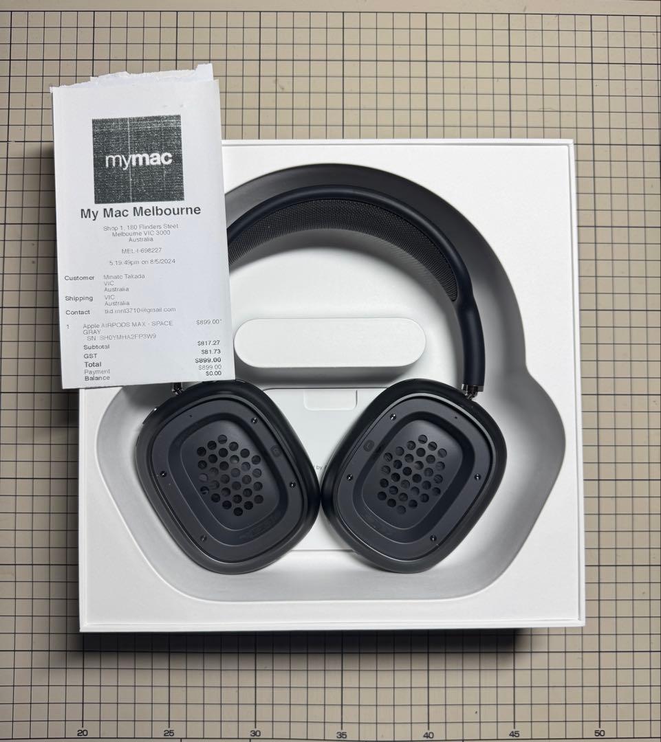 AirPods Max space gray エアーポッズマックススペースグレイ