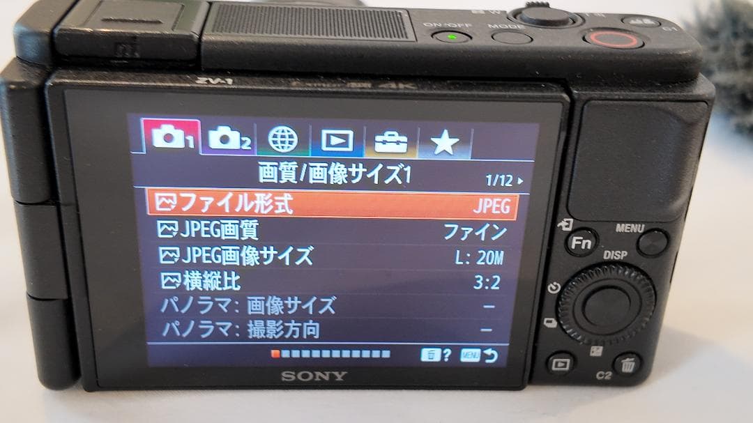 【あーーー】SONY ZV-1G グリップ付 256GB SD付