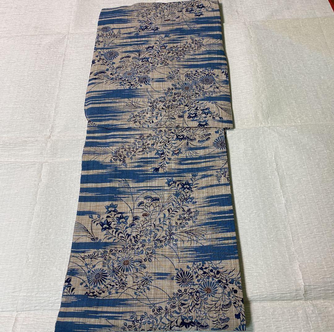 浴衣　奥州小紋風