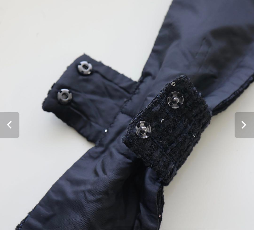 新品タグ付ジプソフィア Gypsohilaトゥインクルトップスブラック ネイビー