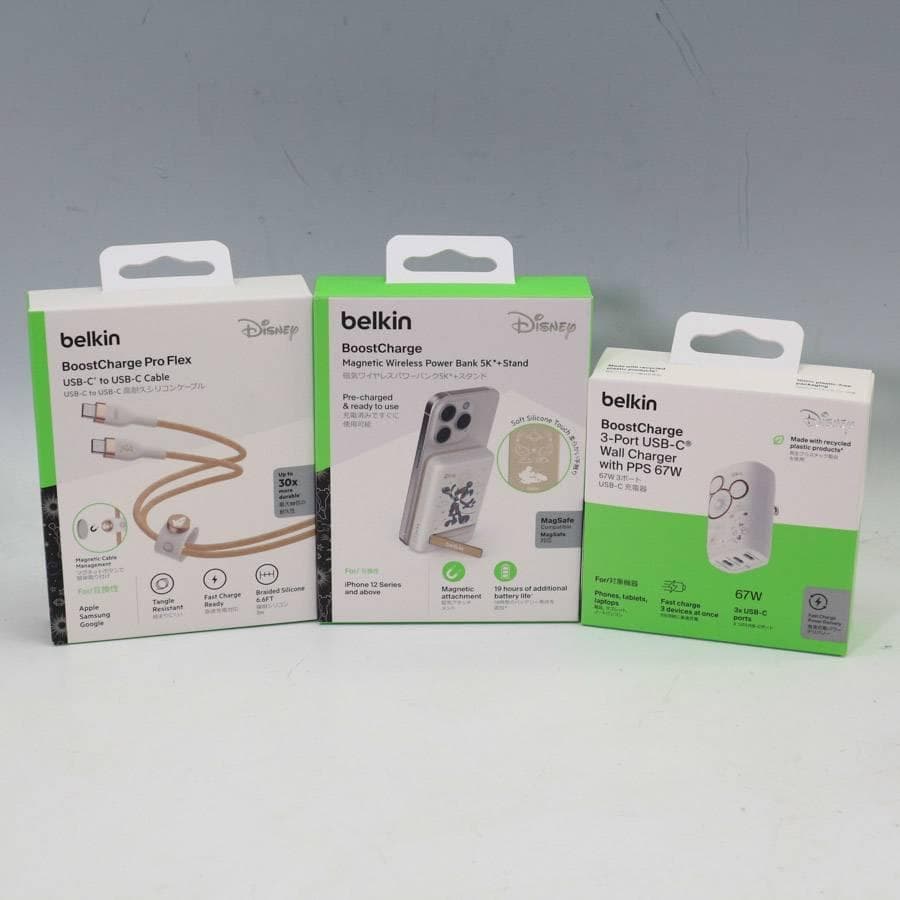 未使用 ディズニー100周年限定×ベルキン チャージングギフトボックス
