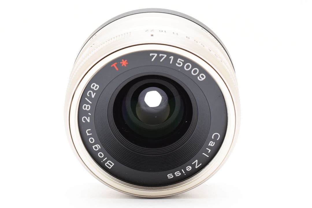 【美品】CONTAX Carl Zeiss Biogon 28mm F2.8 T